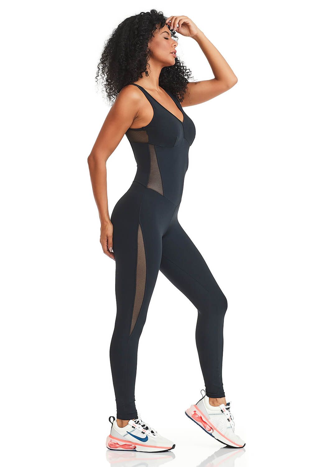 Jumpsuit Sportive Black – Moda Fitness