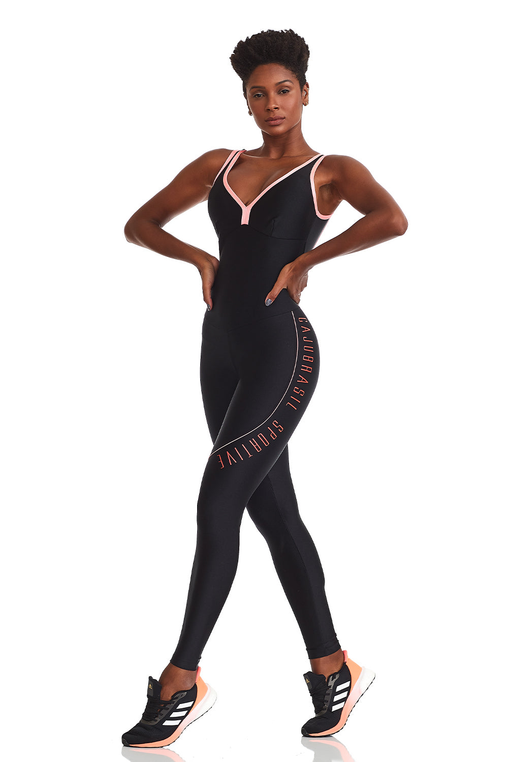 Jumpsuit Sportive Black – Moda Fitness