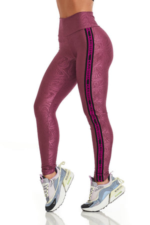 Legging  Waves Purple