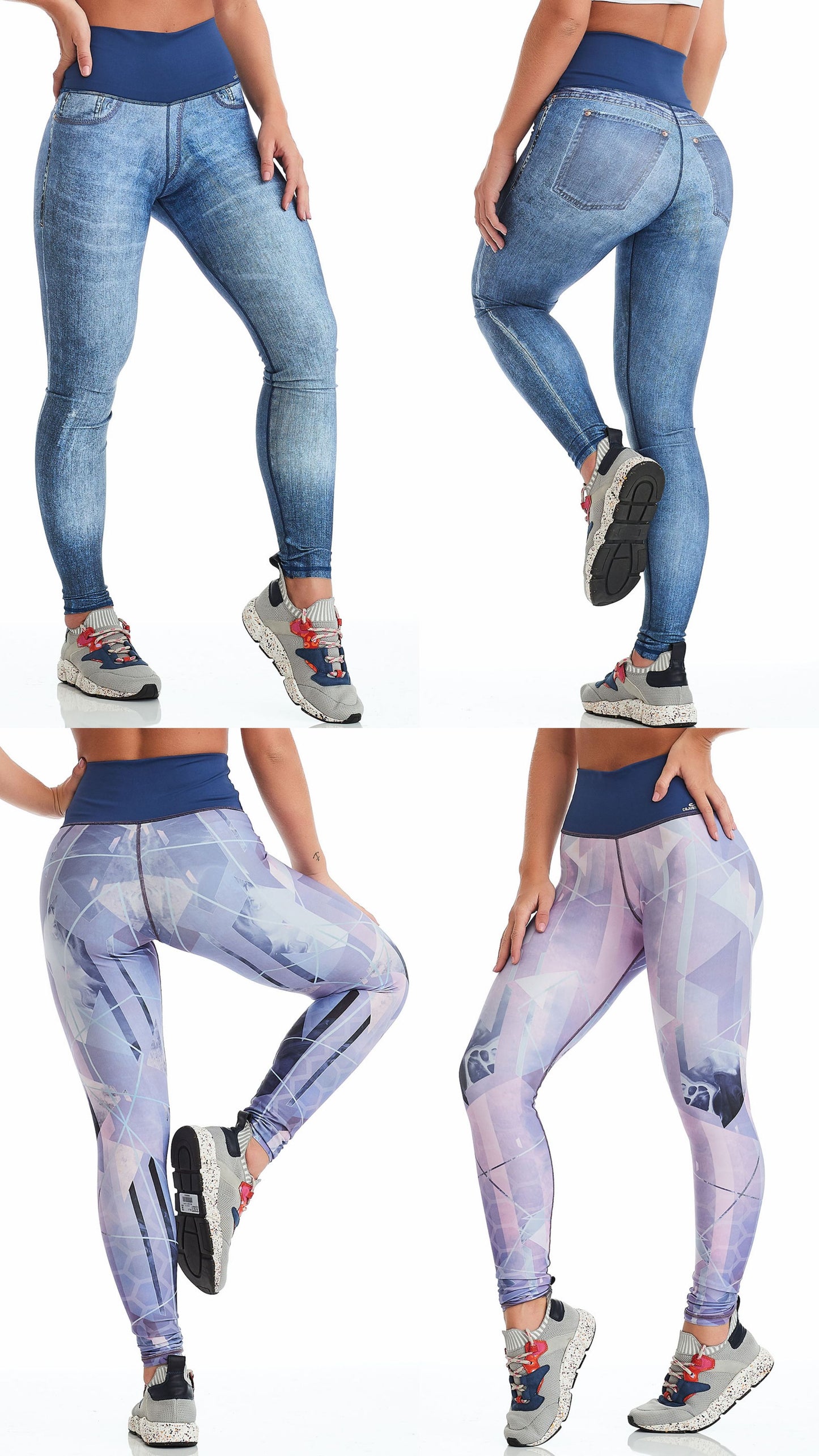 Legging Double Face Jeans