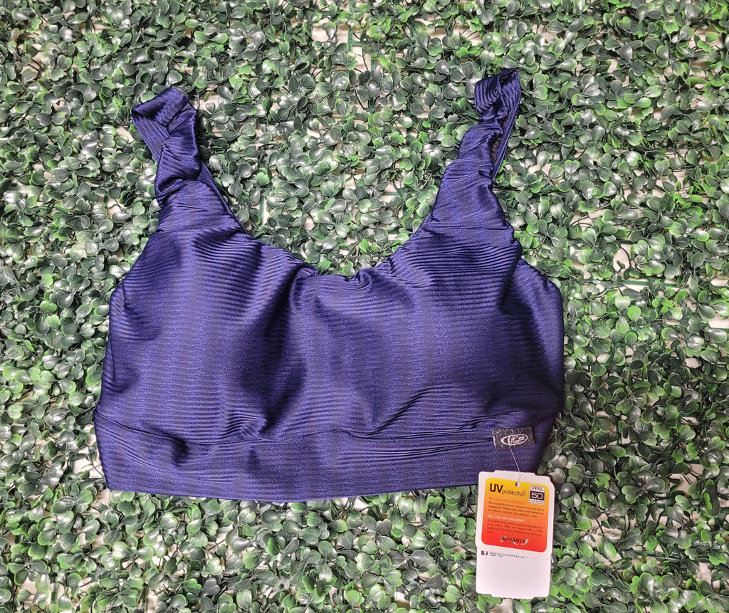 Top Life Zip Navy
