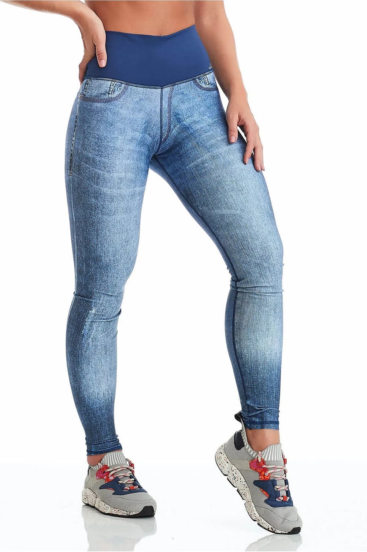 Legging Double Face Jeans