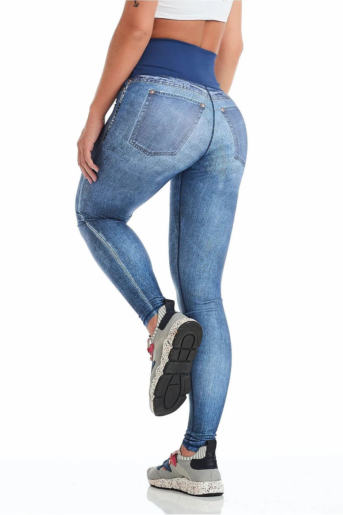 Legging Double Face Jeans