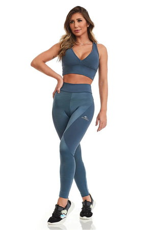 Legging Vigour Petroleum Blue