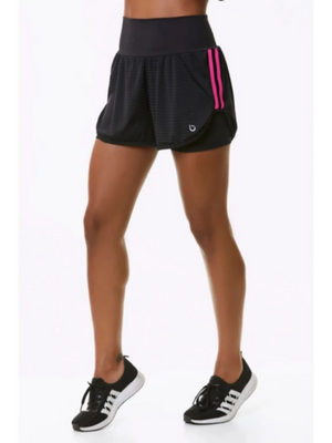 Short Sprint Black/Fuchsia