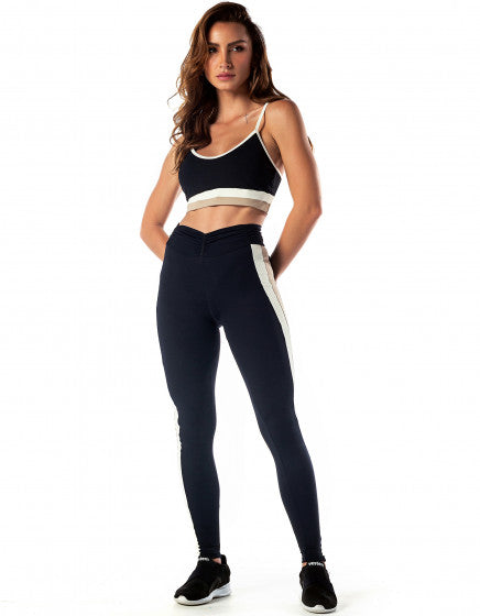 Legging Fusô Butt Lift Magnolia Black/Shitaki