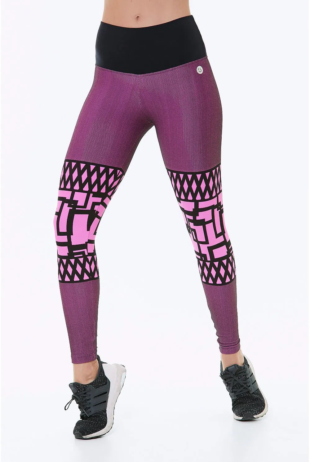 Legging Square Pink Neon