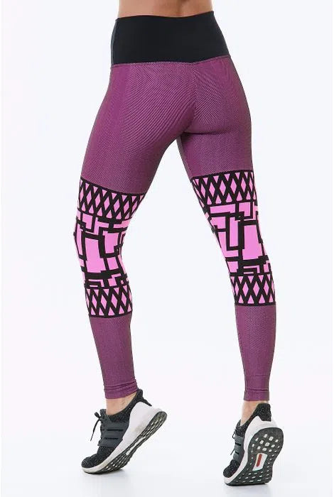 Legging Square Pink Neon