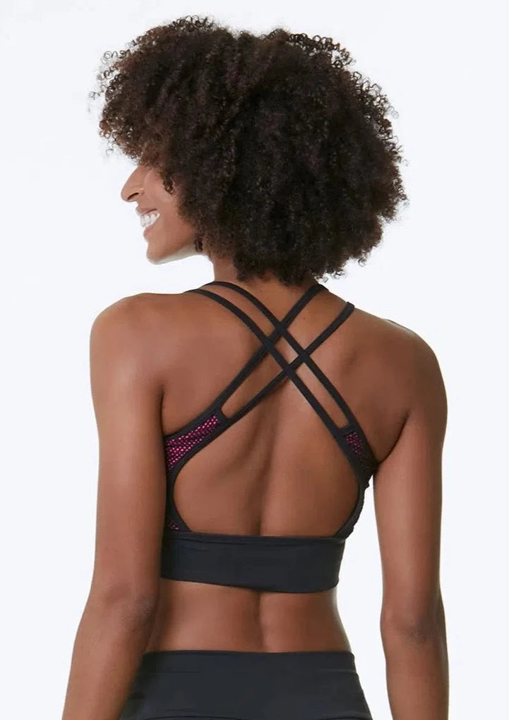 Top Rovane Black/Rose