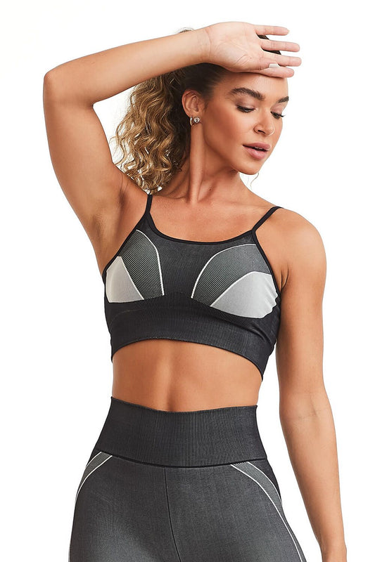 Sport Bra Seamless Black