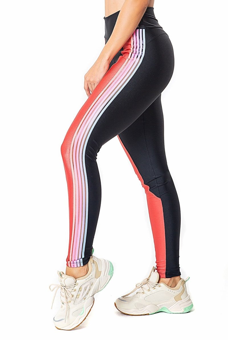 Legging Rainbow Black