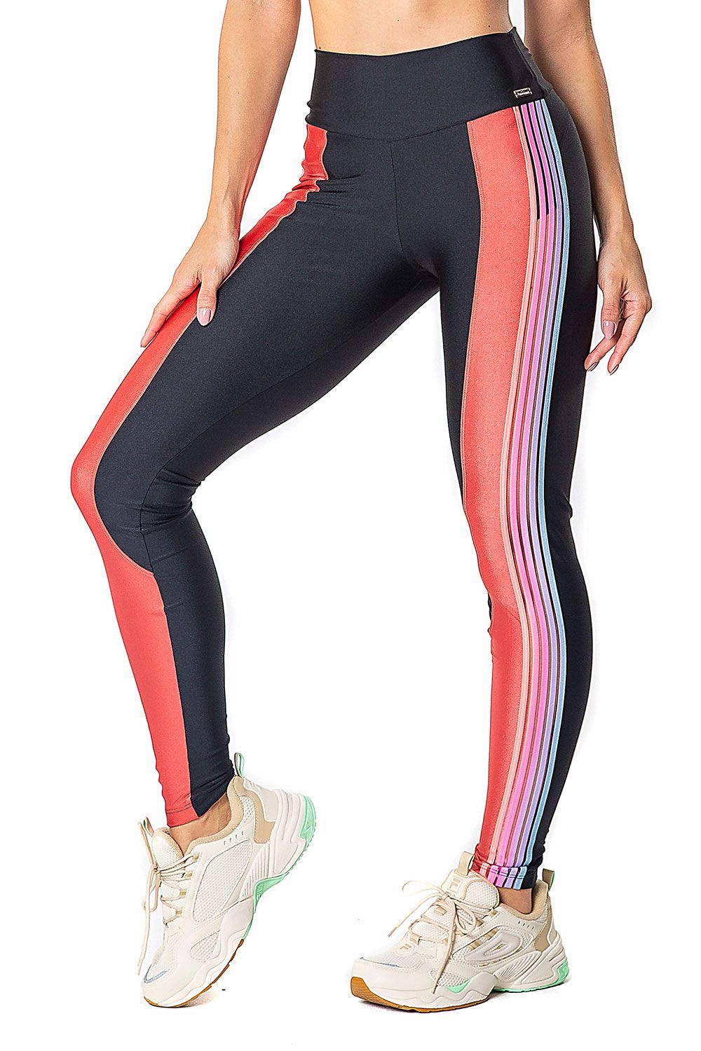 Legging Rainbow Black